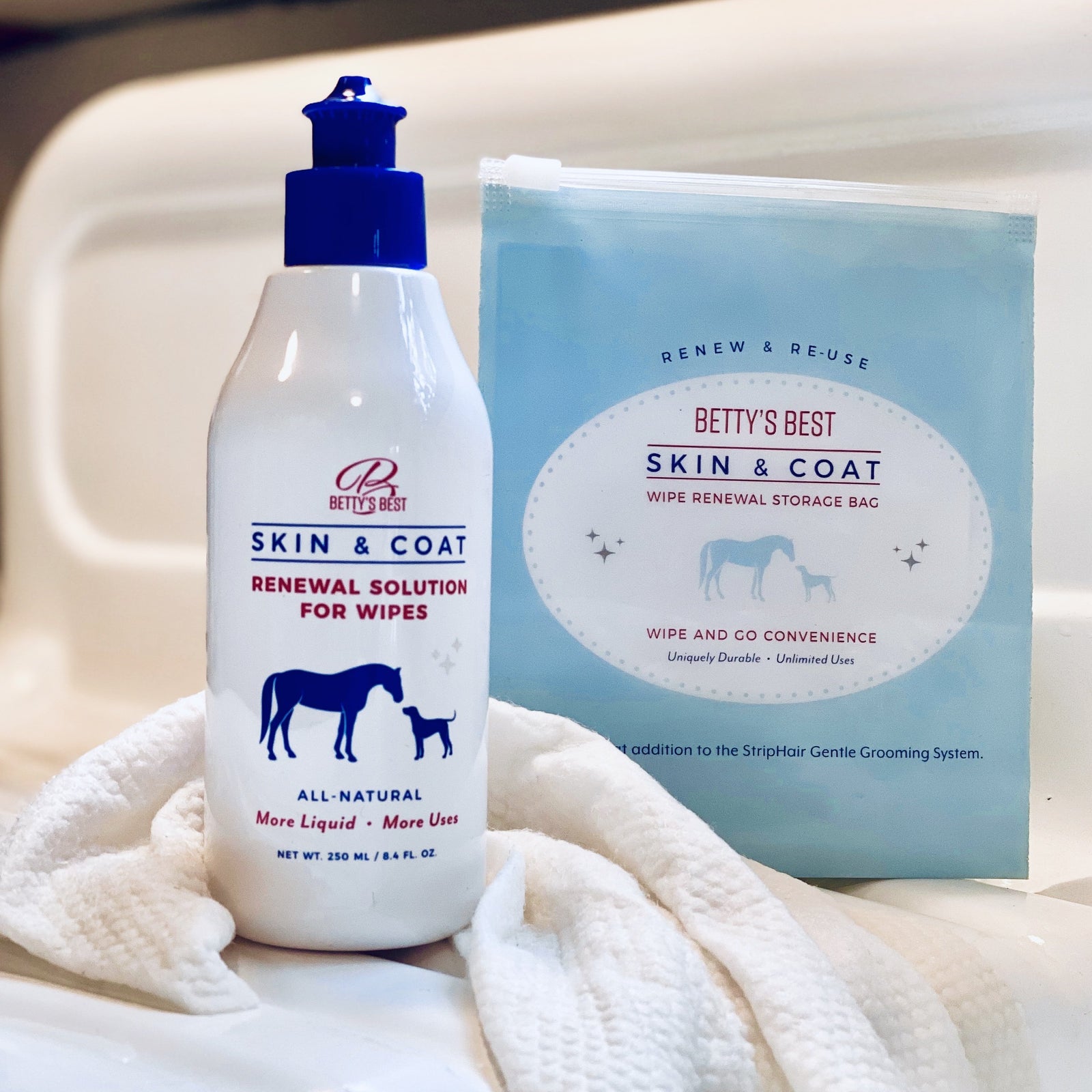 Skin & Coat Wipes Renewal Solution